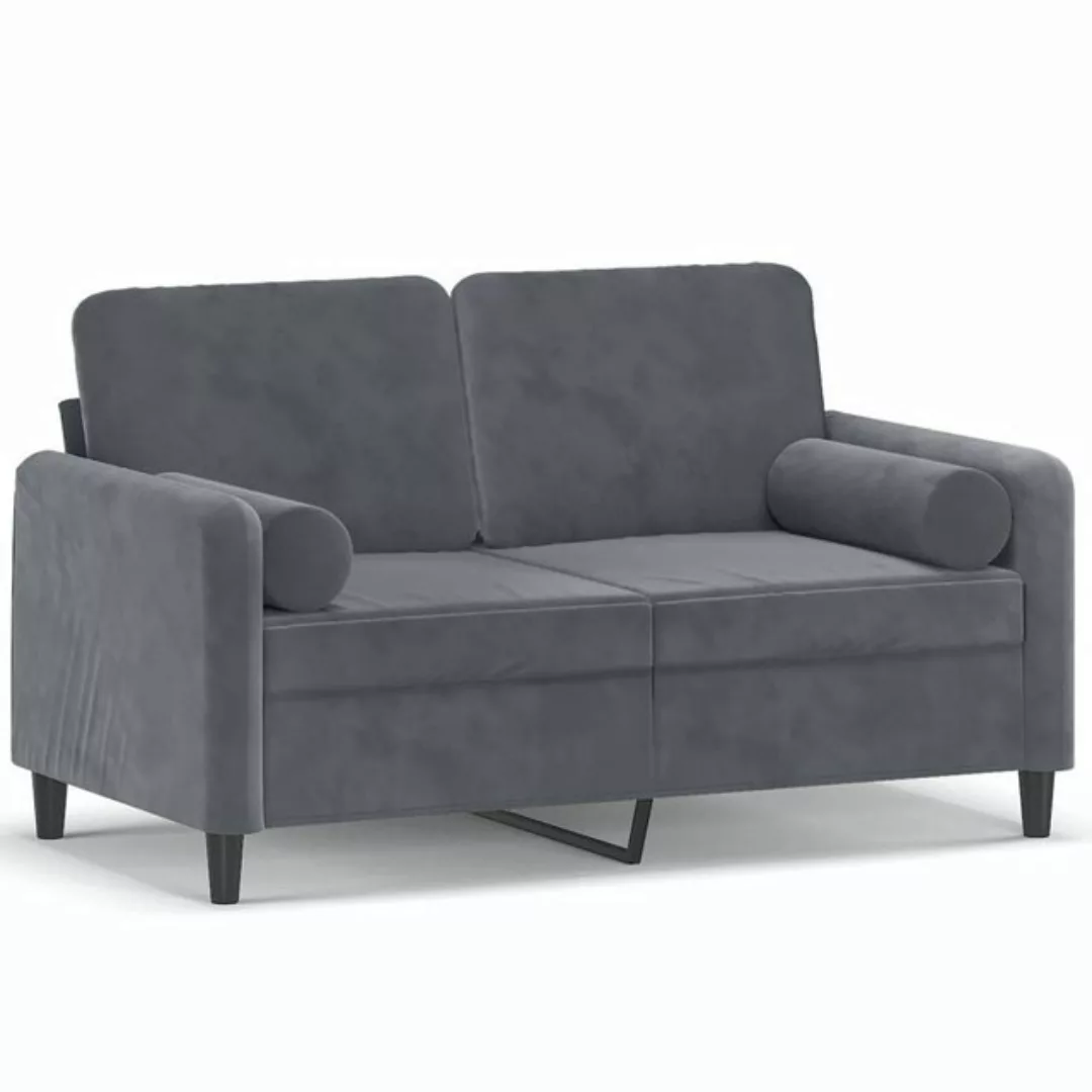 vidaXL Sofa Sofa mit Zierkissen Samt, 120 cm, 2-Sitzer günstig online kaufen