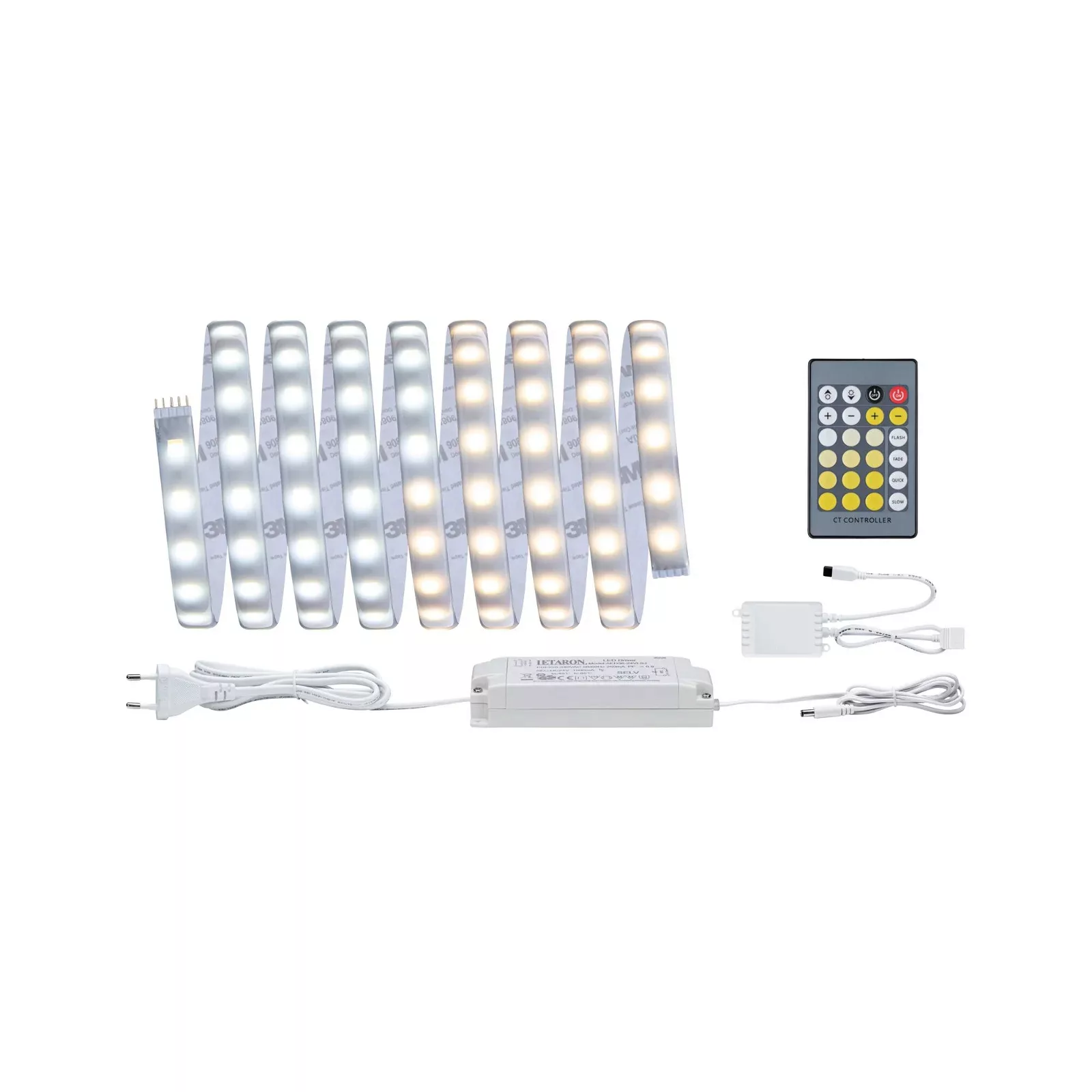Paulmann "MaxLED 500 LED Strip Tunable White Basisset 3m beschichtet IP44 2 günstig online kaufen