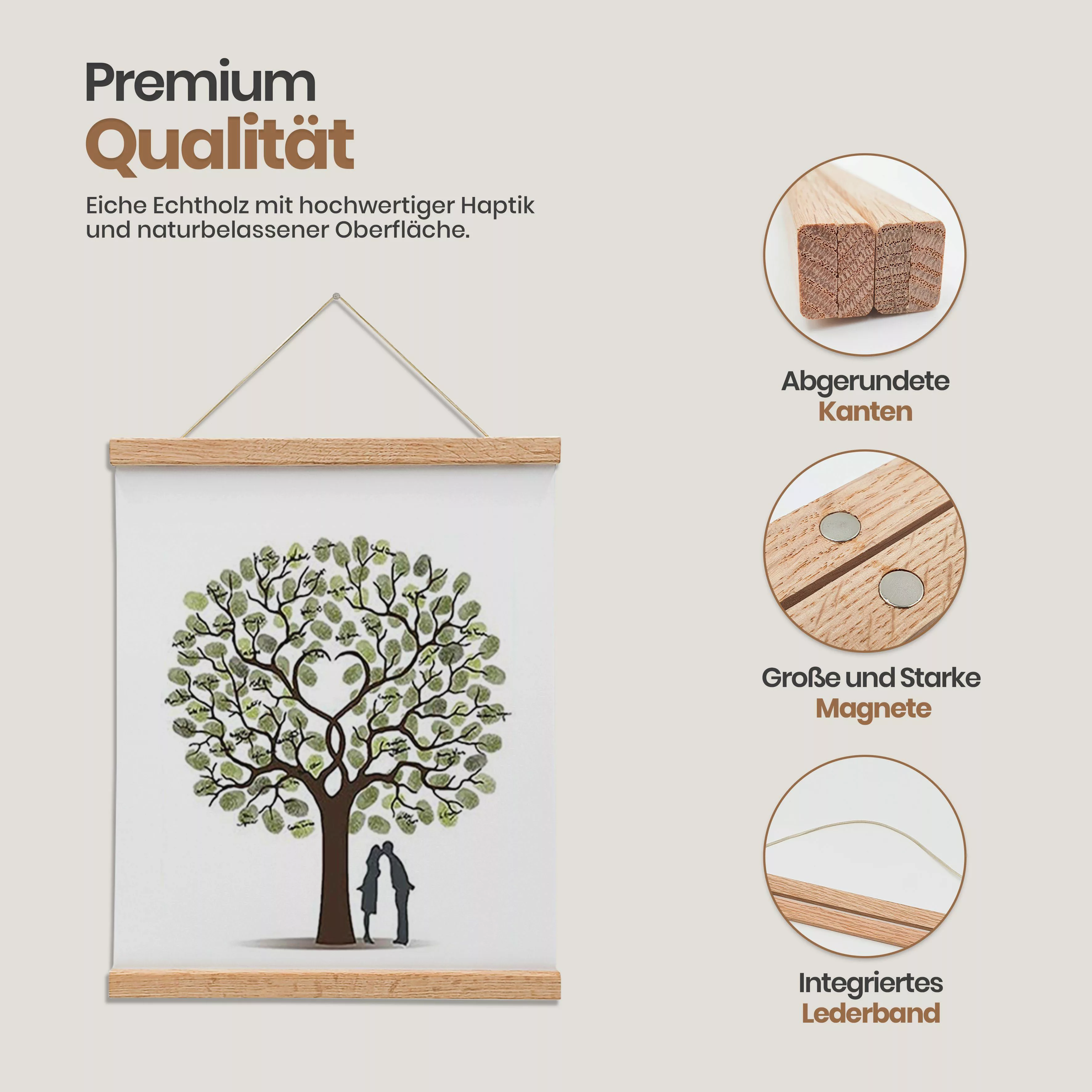 Likarto Bilderrahmen Premium-Posterleiste in DIN A4 günstig online kaufen