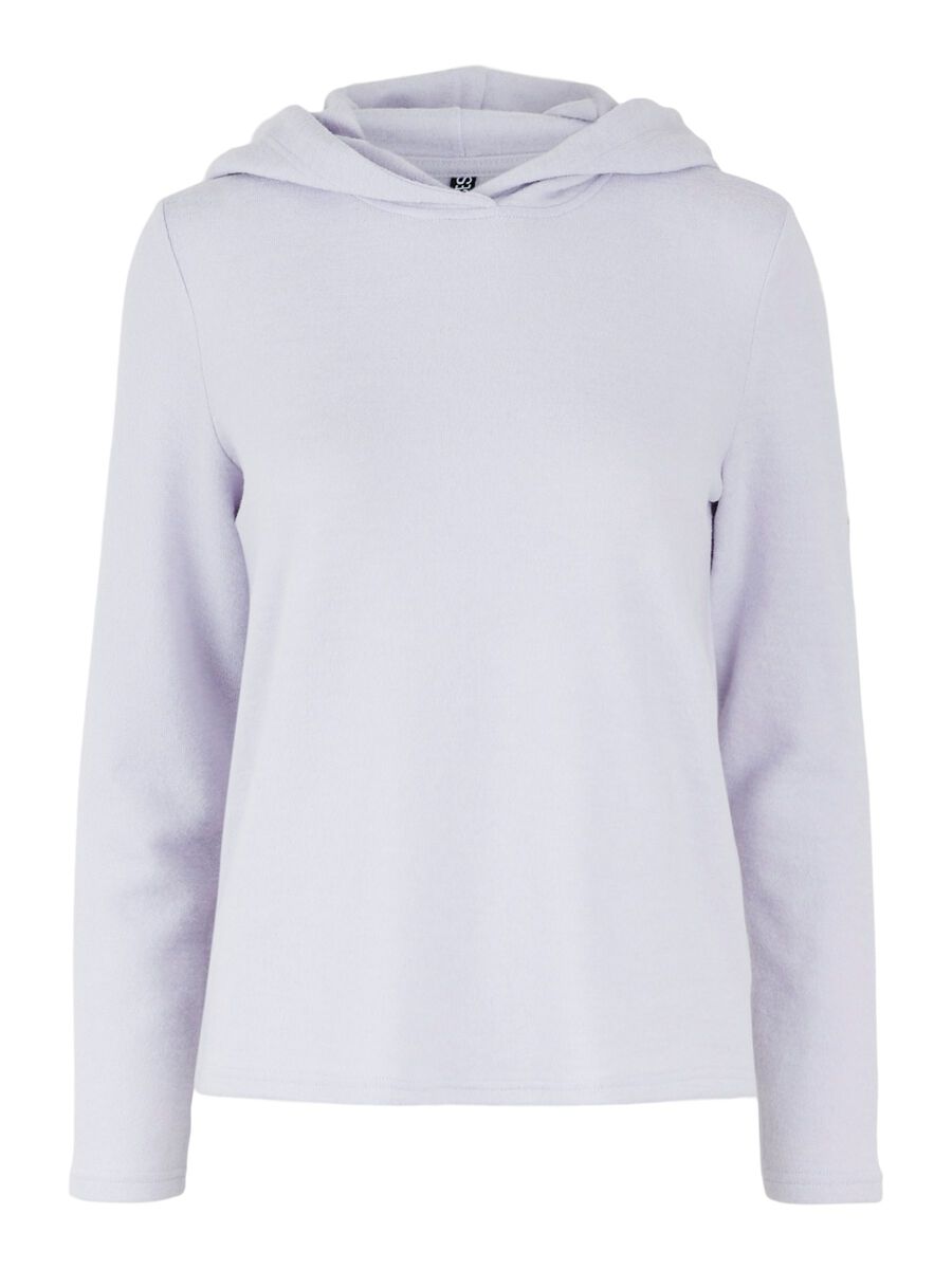 PIECES Langärmelig Hoodie Damen Violett günstig online kaufen