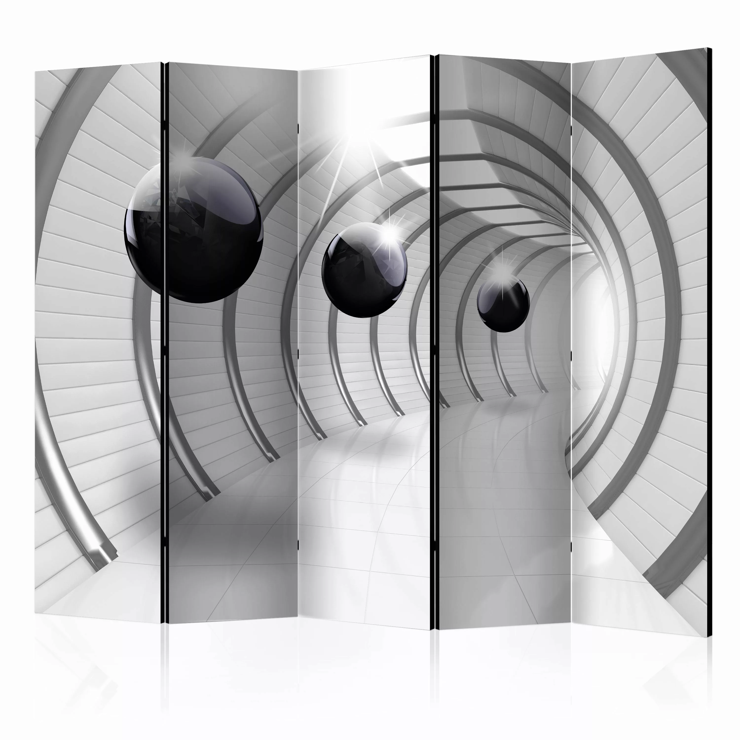 5-teiliges Paravent - Futuristic Tunnel Ii [room Dividers] günstig online kaufen