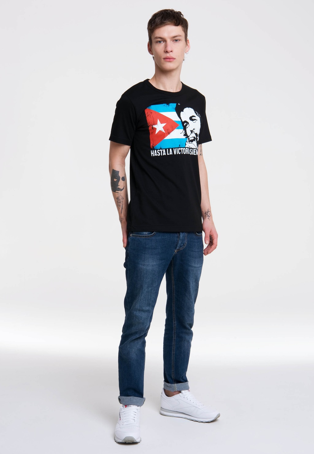 LOGOSHIRT T-Shirt "Che Guevara - Cuban Flag", mit lässigem Aufdruck günstig online kaufen