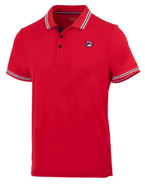 Fila Tennis Poloshirt Fila Polo Shirt Piro günstig online kaufen