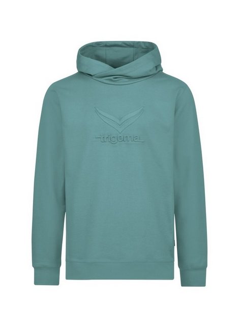 Trigema Kapuzensweatshirt "TRIGEMA Kapuzenpullover mit großem 3D-Motiv" günstig online kaufen