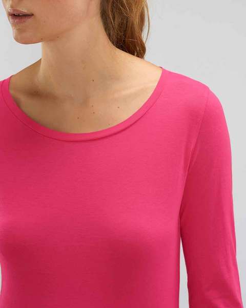 Damen Langarm T-shirt, Longsleeve Aus 100% Baumwolle (Bio) günstig online kaufen