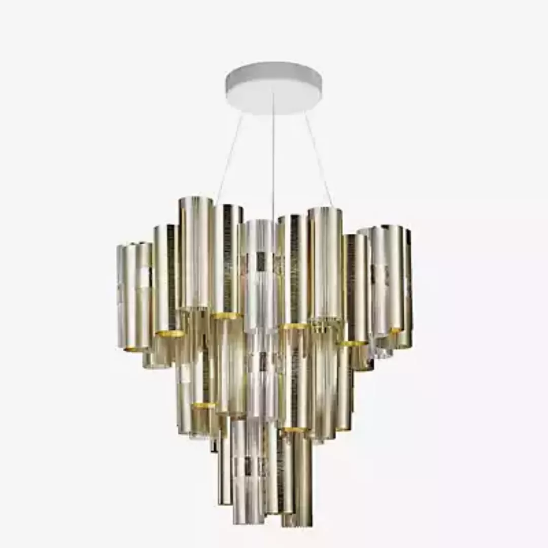 Slamp La Lollo Pendelleuchte LED, gold - 80 cm - 83 cm günstig online kaufen