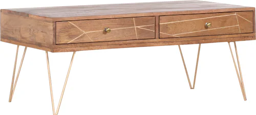 Gutmann Factory Couchtisch »Scan«, Hairpin Beine, moderner Couchtisch aus M günstig online kaufen