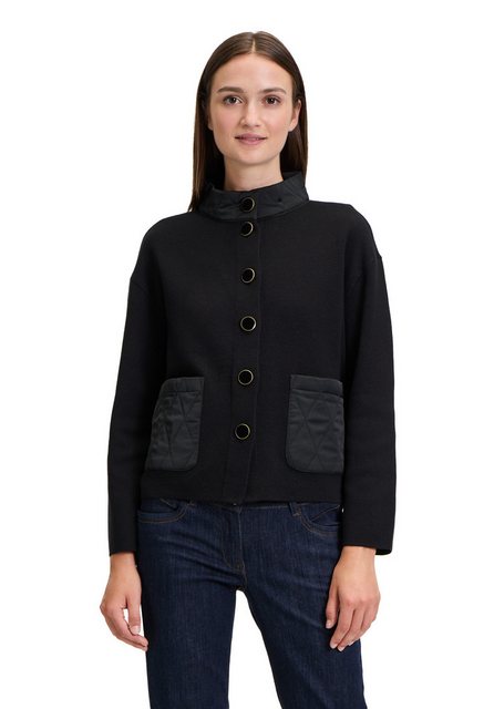 Betty Barclay Strickjacke Betty Barclay Casual-Strickjacke mit Stehkragen ( günstig online kaufen