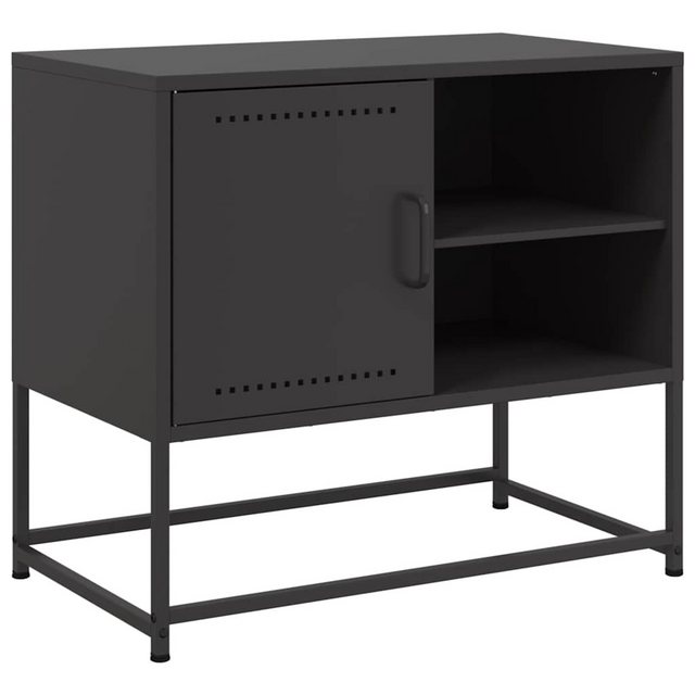 vidaXL TV-Schrank TV-Schrank Schwarz 68x39x60,5 cm Stahl (1-St) günstig online kaufen