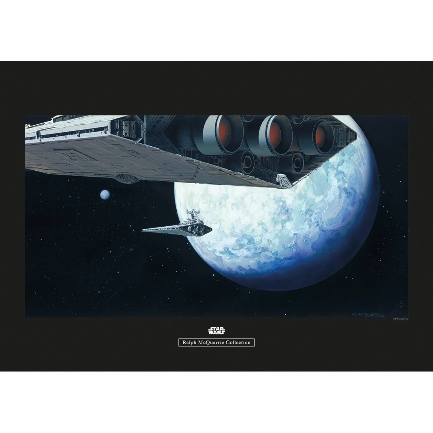 Komar Wandbild Star Wars Orbit 40 x 30 cm günstig online kaufen