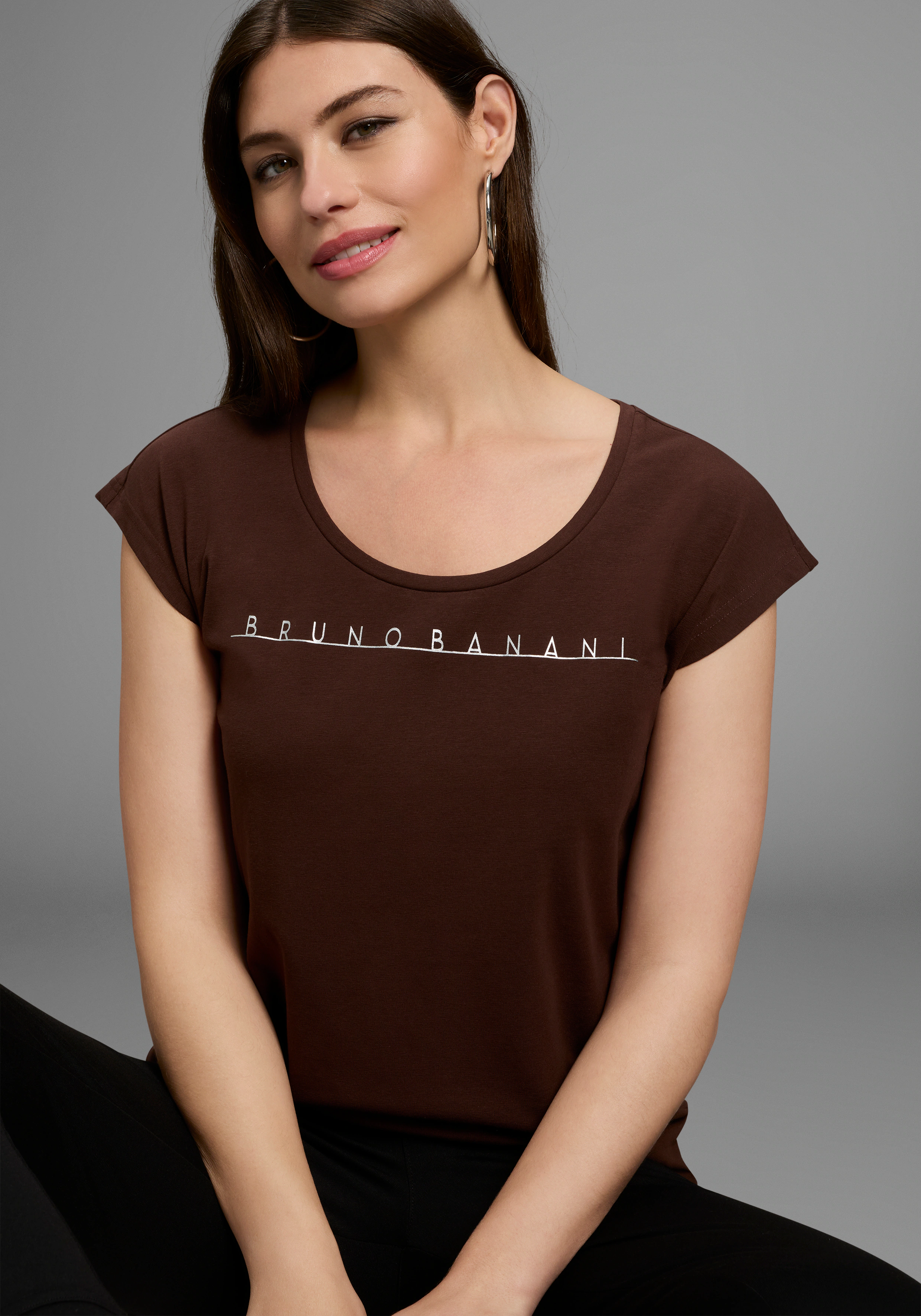 Bruno Banani T-Shirt, mit Foil Print - NEUE KOLLEKTION günstig online kaufen
