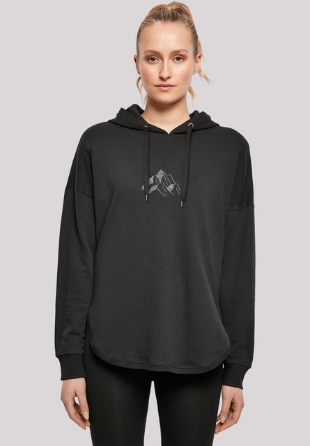 F4NT4STIC Kapuzenpullover Mountain Berge Urlaub Winter Schnee Ski Print günstig online kaufen