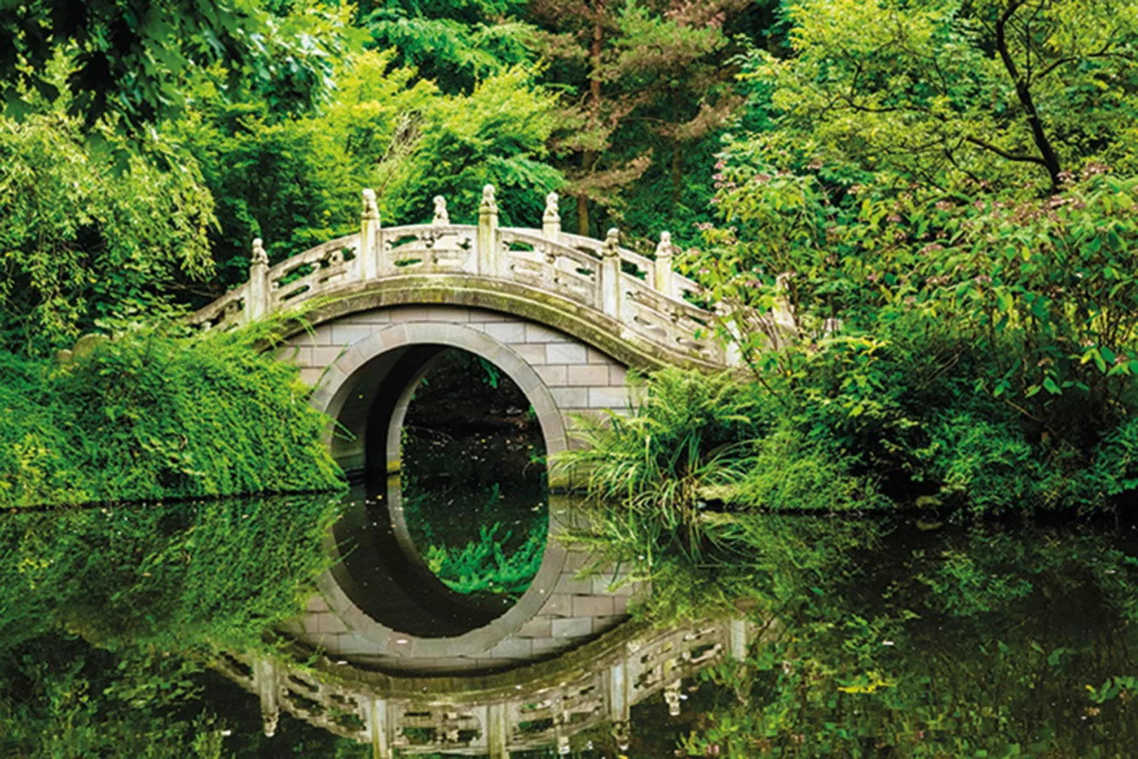 Papermoon Fototapete »Japanese Garden« günstig online kaufen