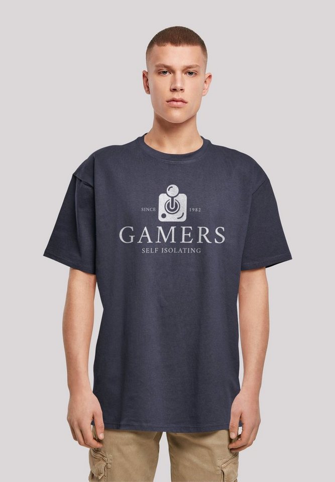 F4NT4STIC T-Shirt Gamers Self Isolating Retro Gaming SEVENSQUARED Print günstig online kaufen