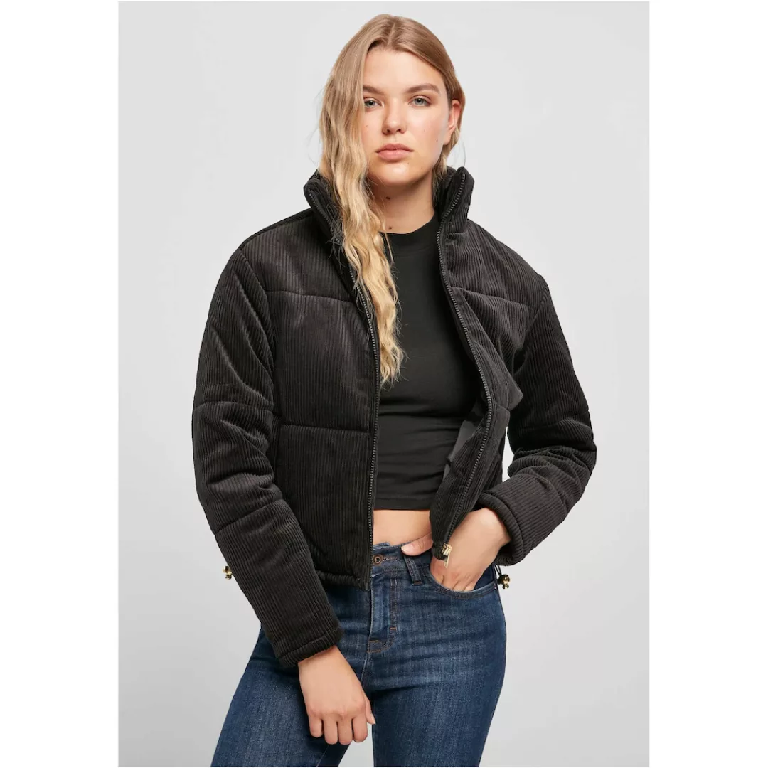 URBAN CLASSICS Winterjacke "Urban Classics Damen Ladies Corduroy Puffer Jac günstig online kaufen