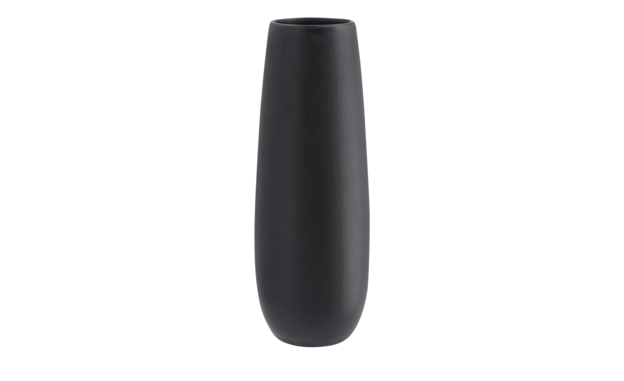 ASA SELECTION Vase  Ease New ¦ schwarz ¦ Steinzeug ¦ Maße (cm): H: 25  Ø: 6 günstig online kaufen