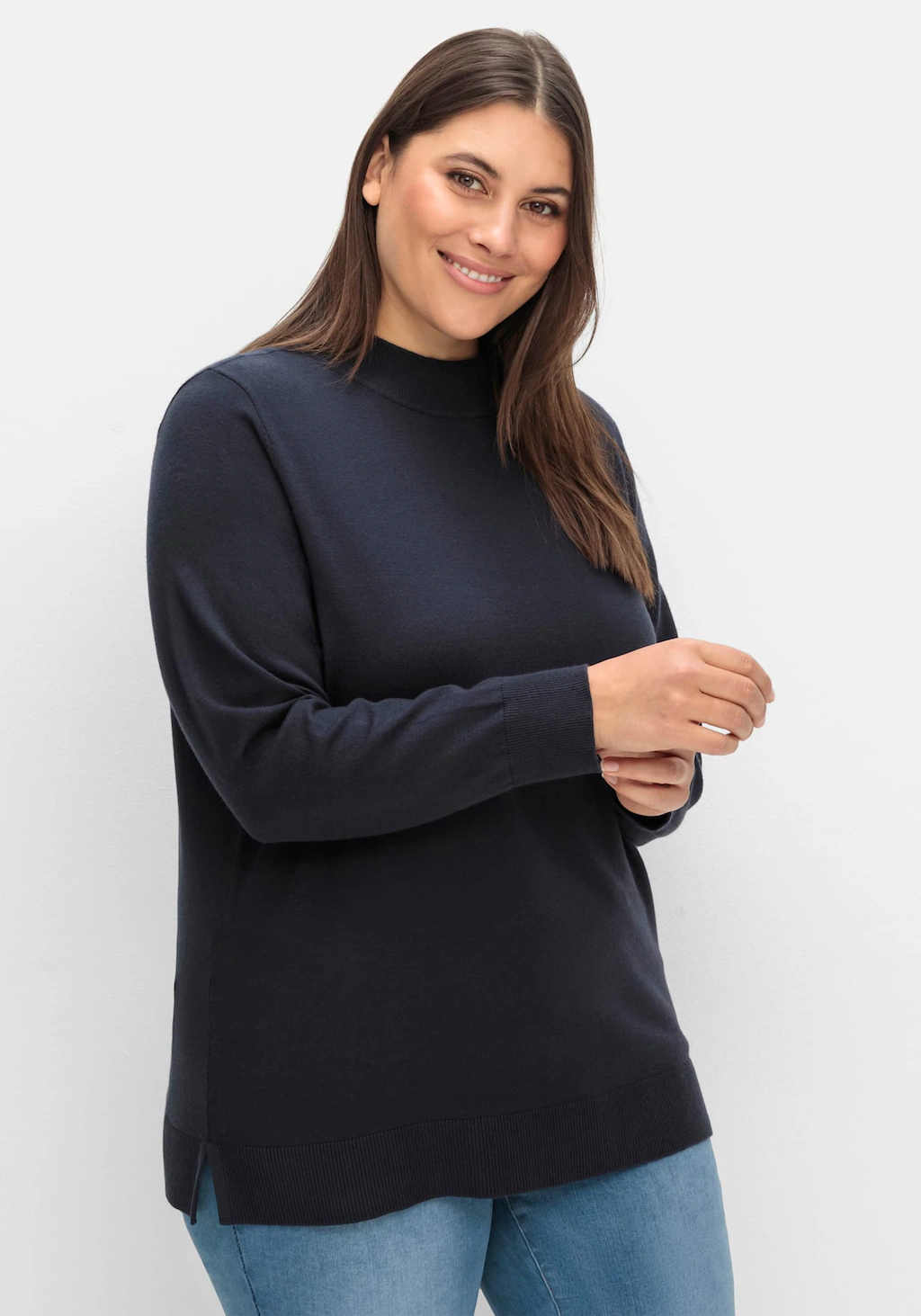 Sheego Strickpullover "Strickpullover" günstig online kaufen