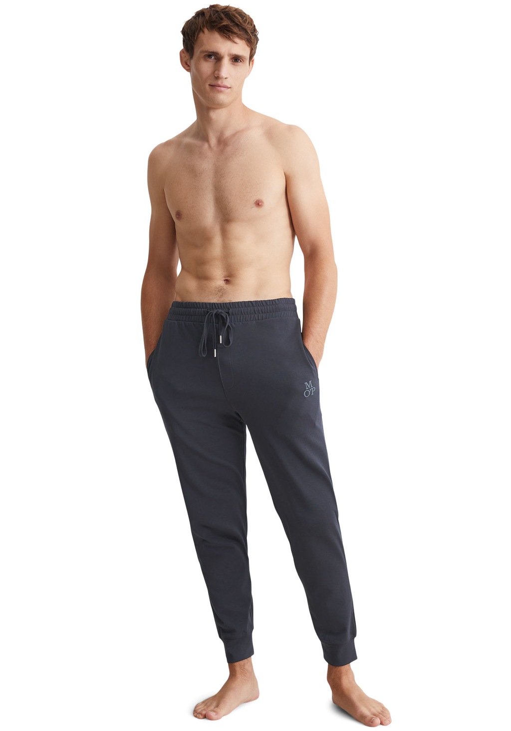 Marc OPolo Pyjamahose "Heavy Jersey", mit dezentem Logodruck günstig online kaufen