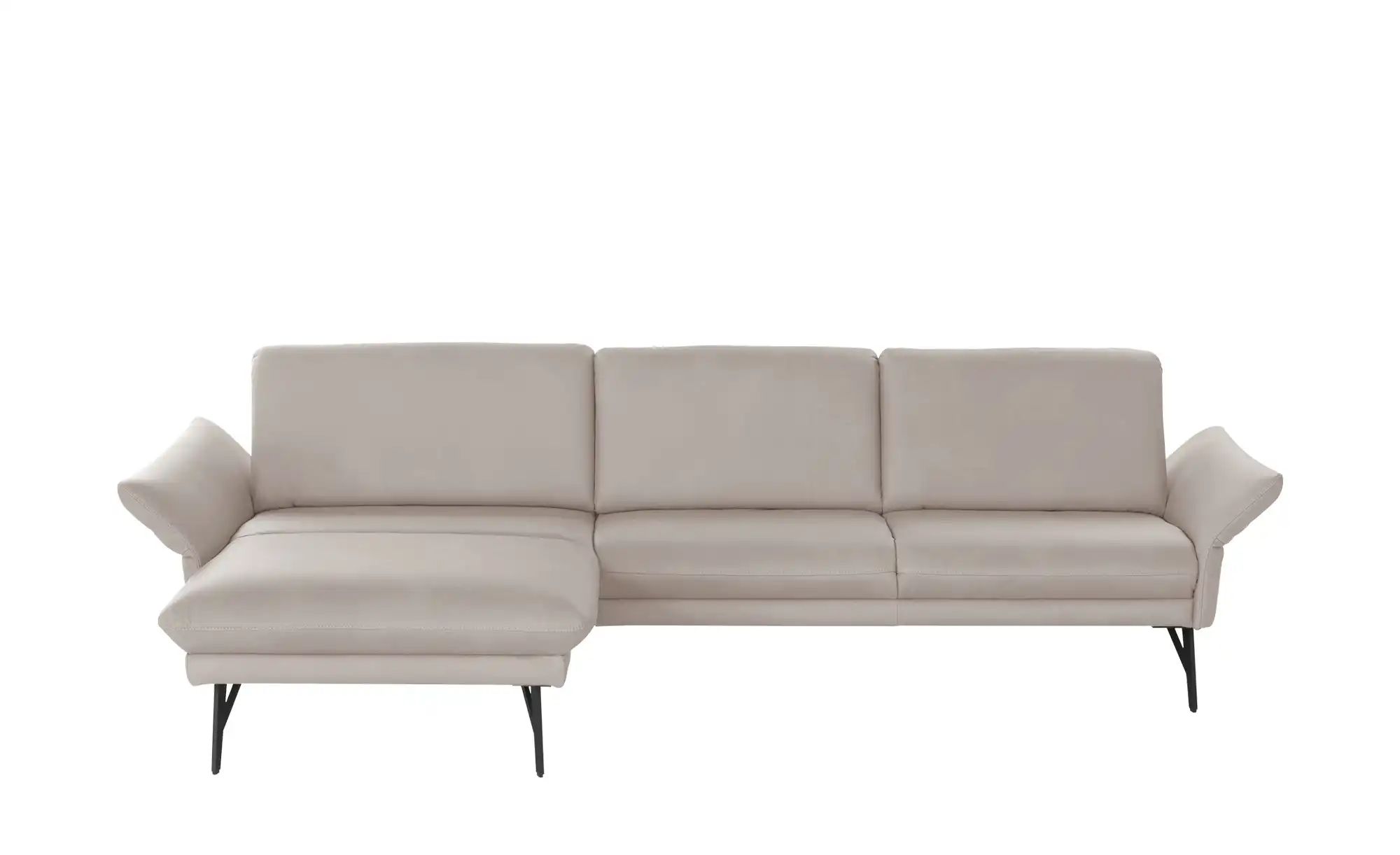 himolla Ecksofa Echtleder 1928 ¦ beige ¦ Maße (cm): B: 296 H: 85 T: 175 Pol günstig online kaufen