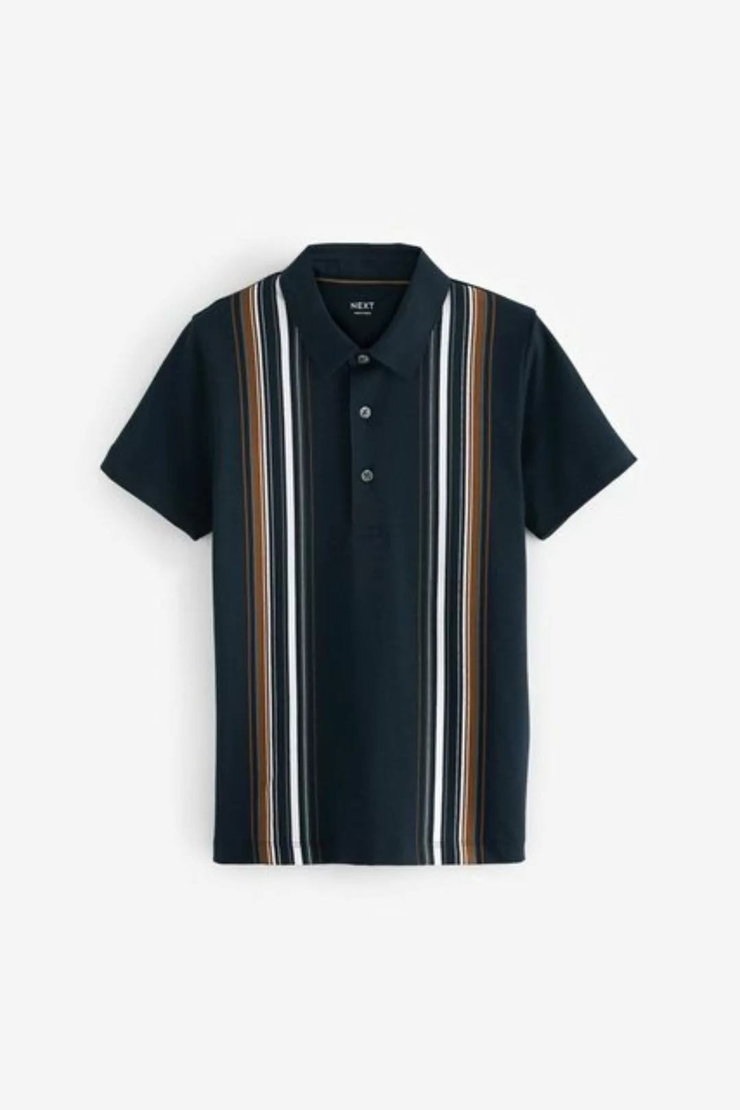 Next Poloshirt Kurzärmeliges Polohemd mit Reißverschluss (1-tlg) günstig online kaufen