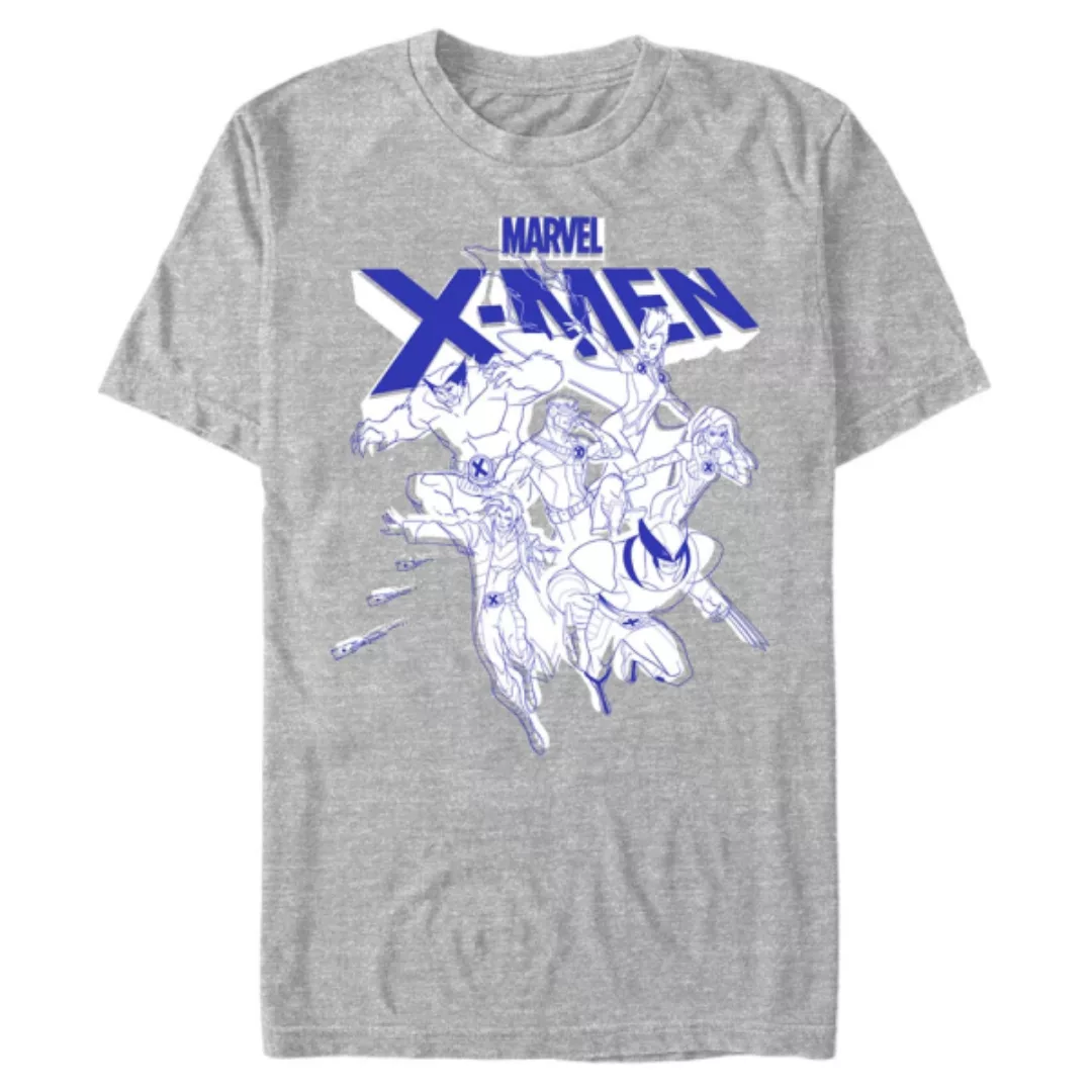 Marvel - X-Men - Gruppe Xmen offsets - Männer T-Shirt günstig online kaufen