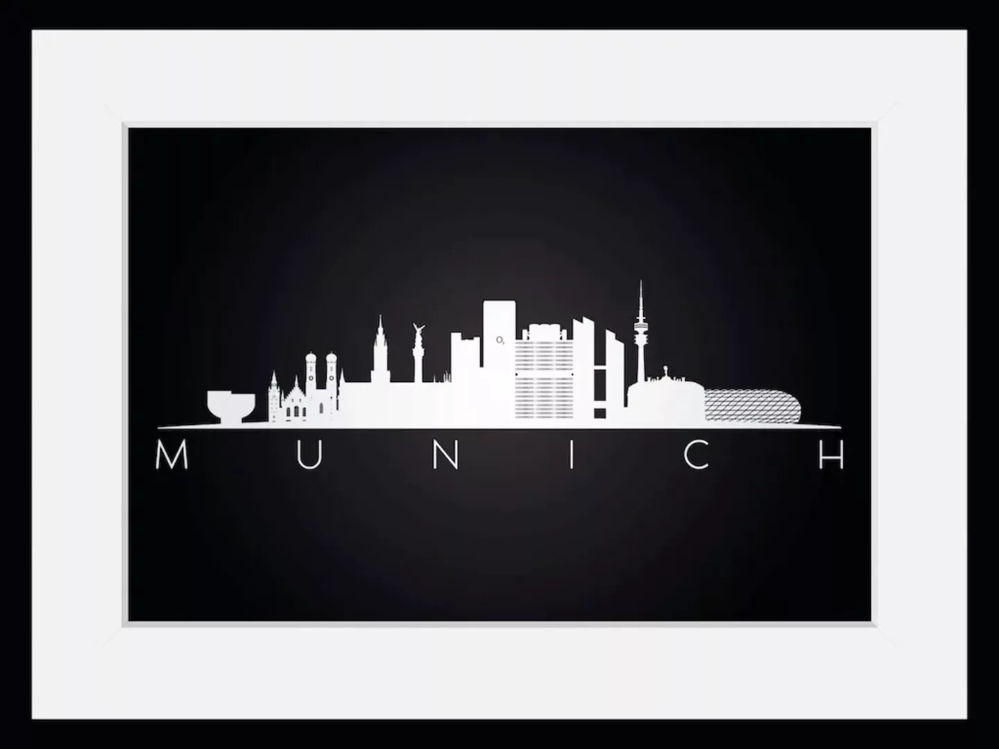 queence Bild »Munich Sehenswürdigkeiten«, Städte, (1 St.) günstig online kaufen