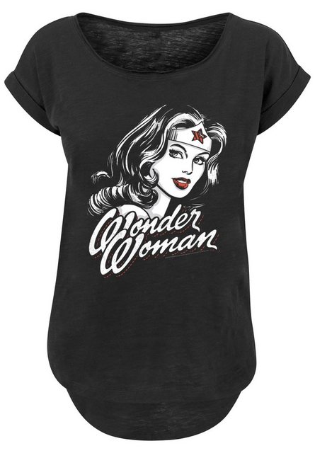 F4NT4STIC T-Shirt DC Comics Wonder Woman Hint Of Red Print günstig online kaufen