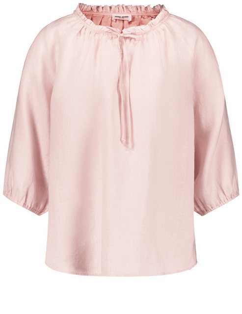 GERRY WEBER Klassische Bluse 3/4 Arm Bluse mit Rüschenkragen günstig online kaufen