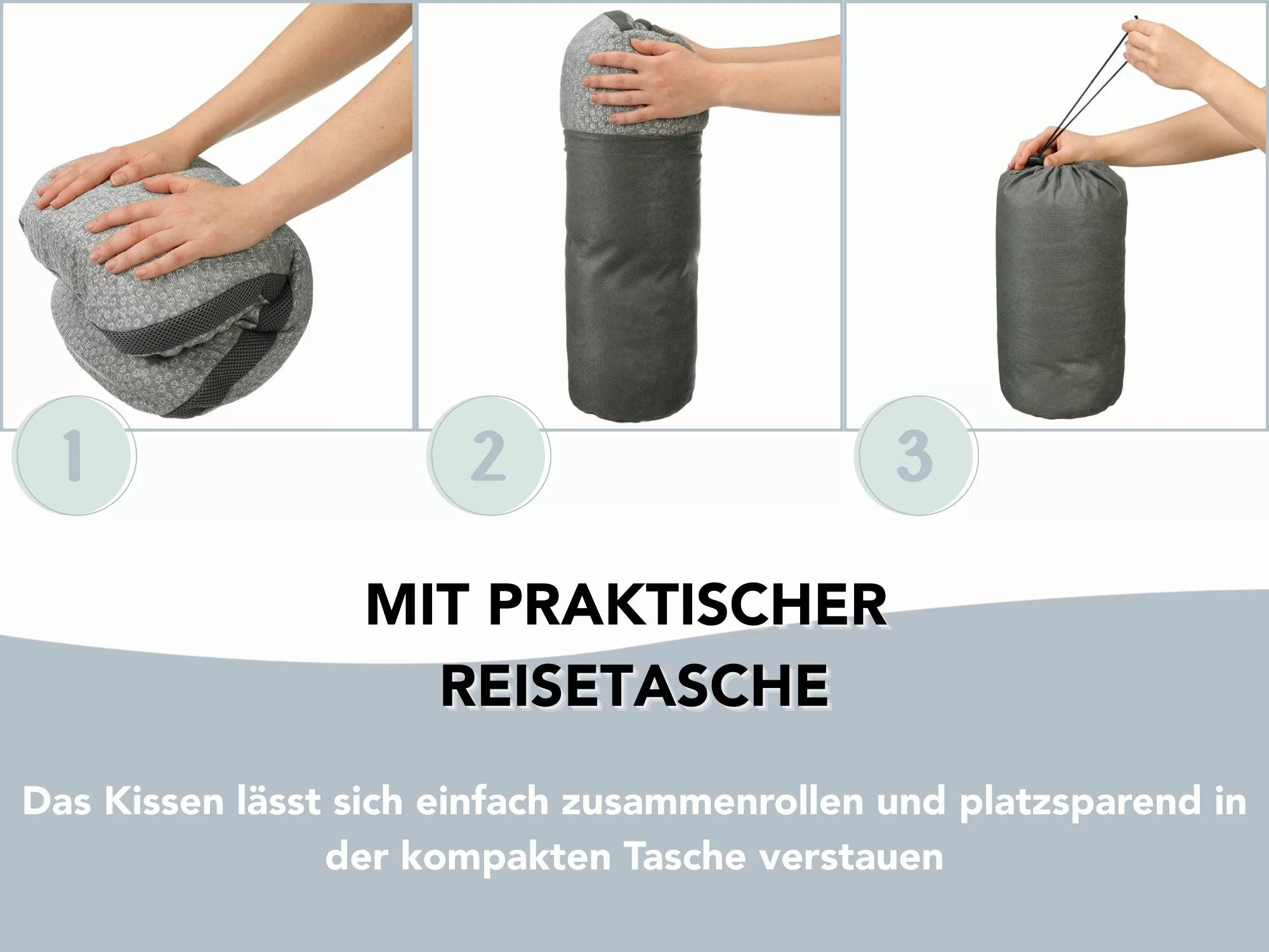 XDREAM Reisekissen ergonomisches Nackenkissen für unterwegs günstig online kaufen