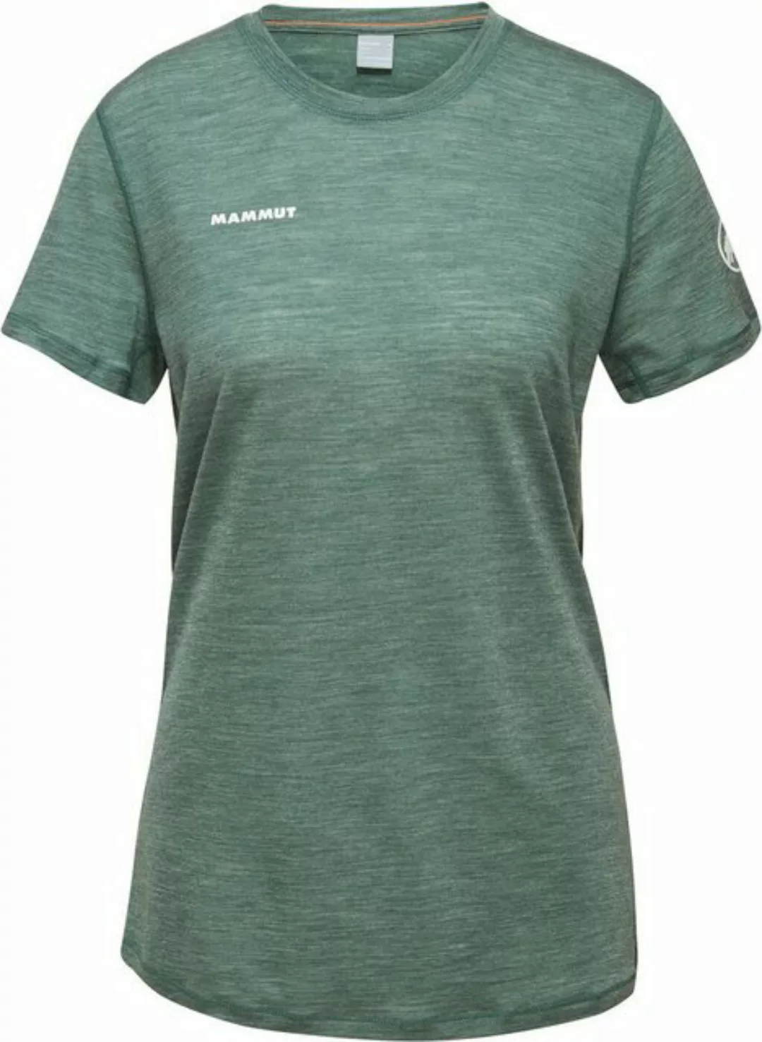 Mammut Kurzarmshirt Tree Wool FL T-Shirt Women dark jade melange günstig online kaufen