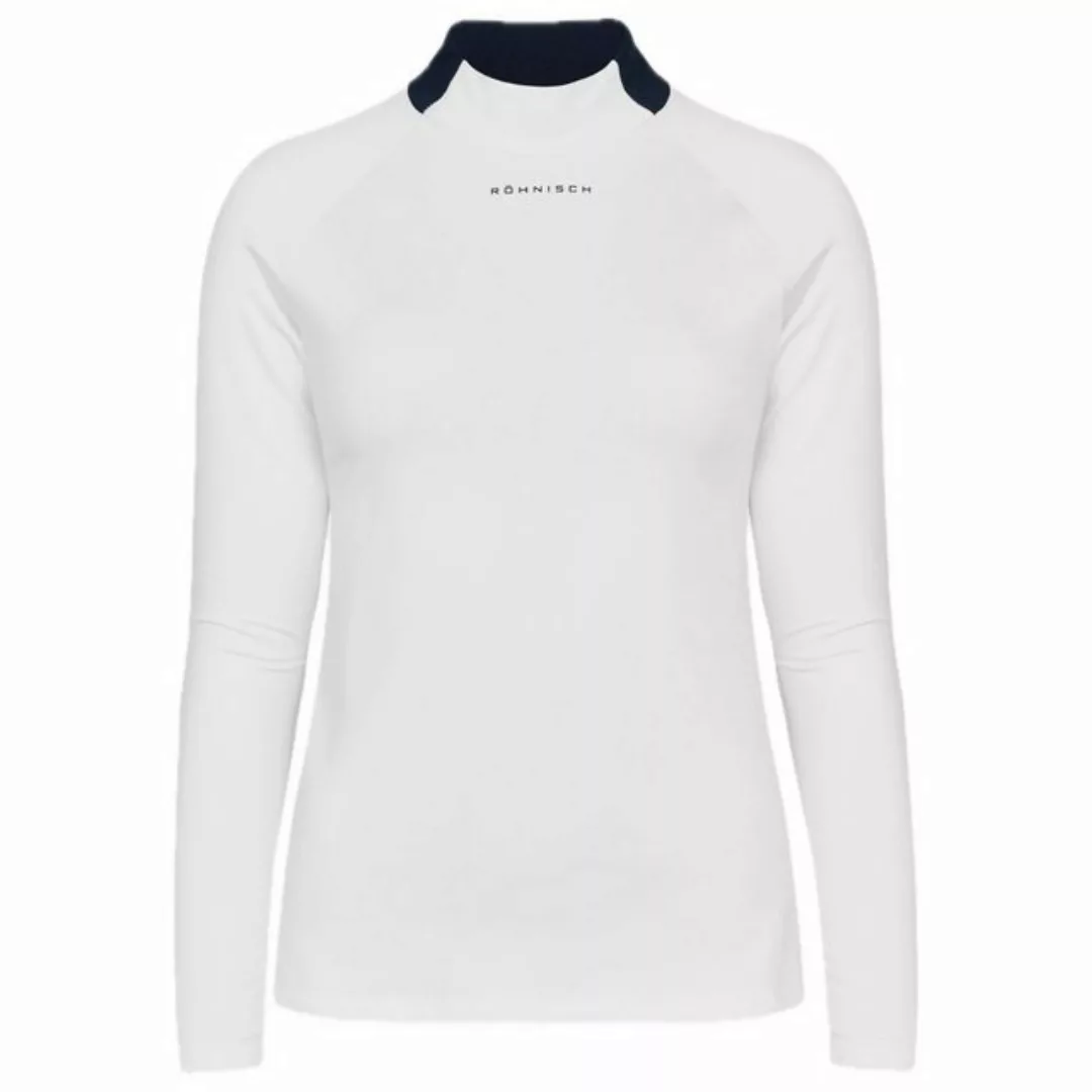 RÖHNISCH Langarm-Poloshirt Röhnisch Elle Longsleeve Polo Weiss günstig online kaufen