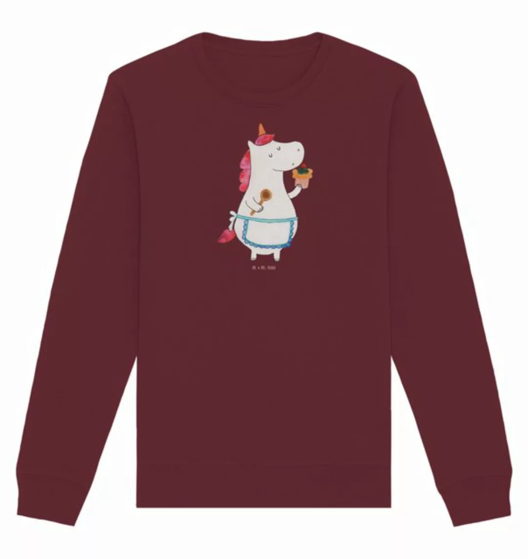 Mr. & Mrs. Panda Longpullover Größe XS Einhorn Küche - Burgundy - Geschenk, günstig online kaufen