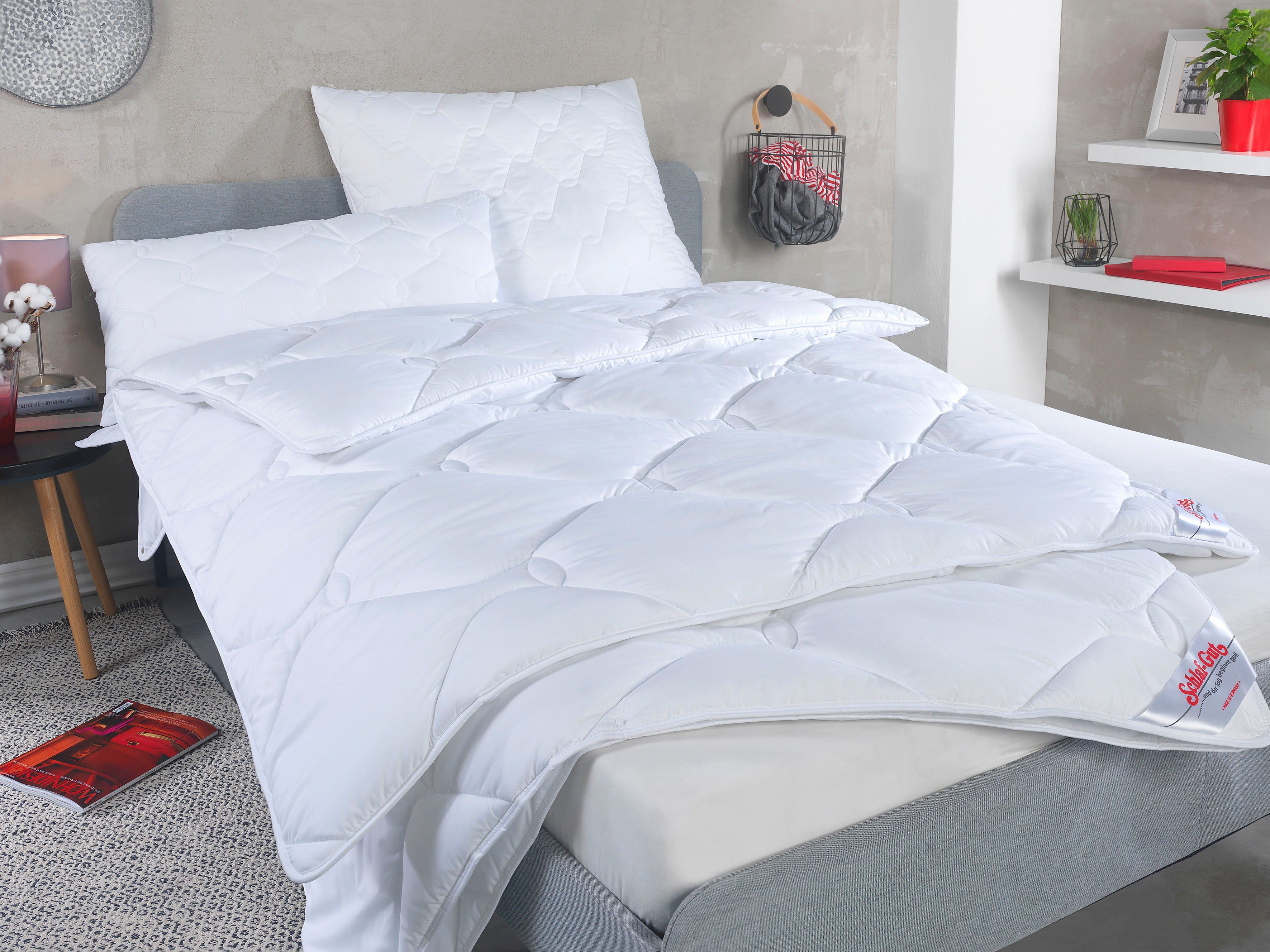Schlaf-Gut Kunstfaserbettdecke »TENCEL™«, leicht, Füllung Tencel™ /Lyocell- günstig online kaufen