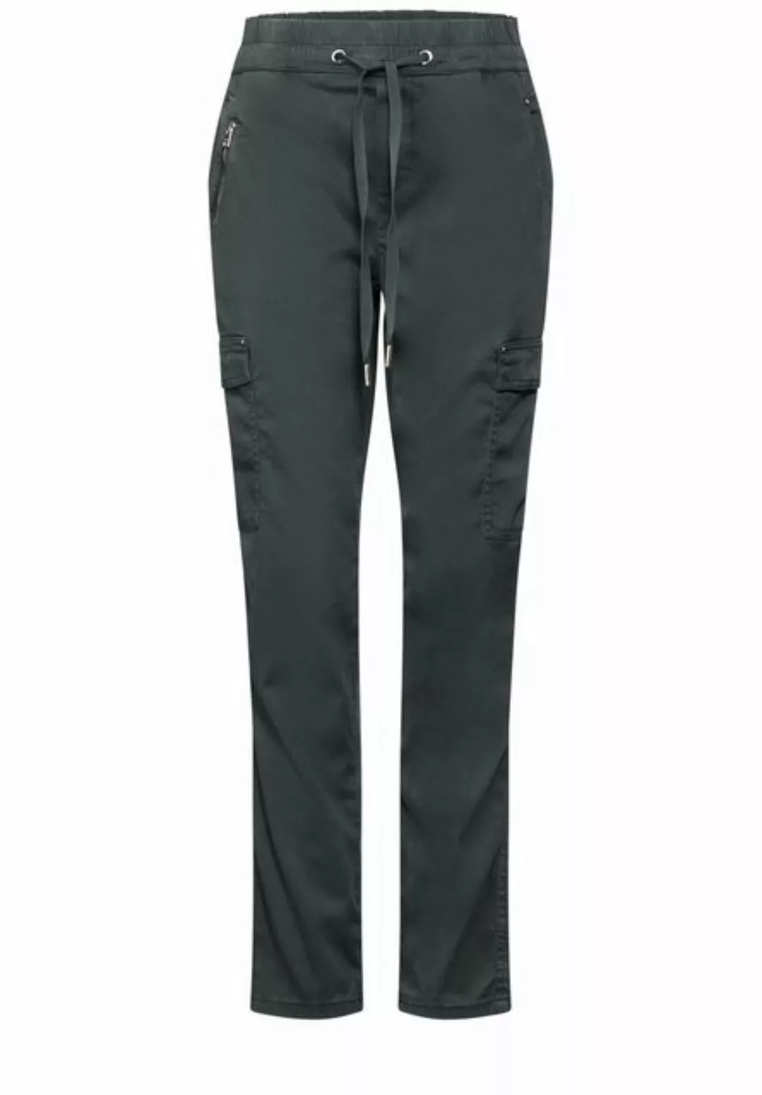 STREET ONE Cargohose Middle Waist günstig online kaufen