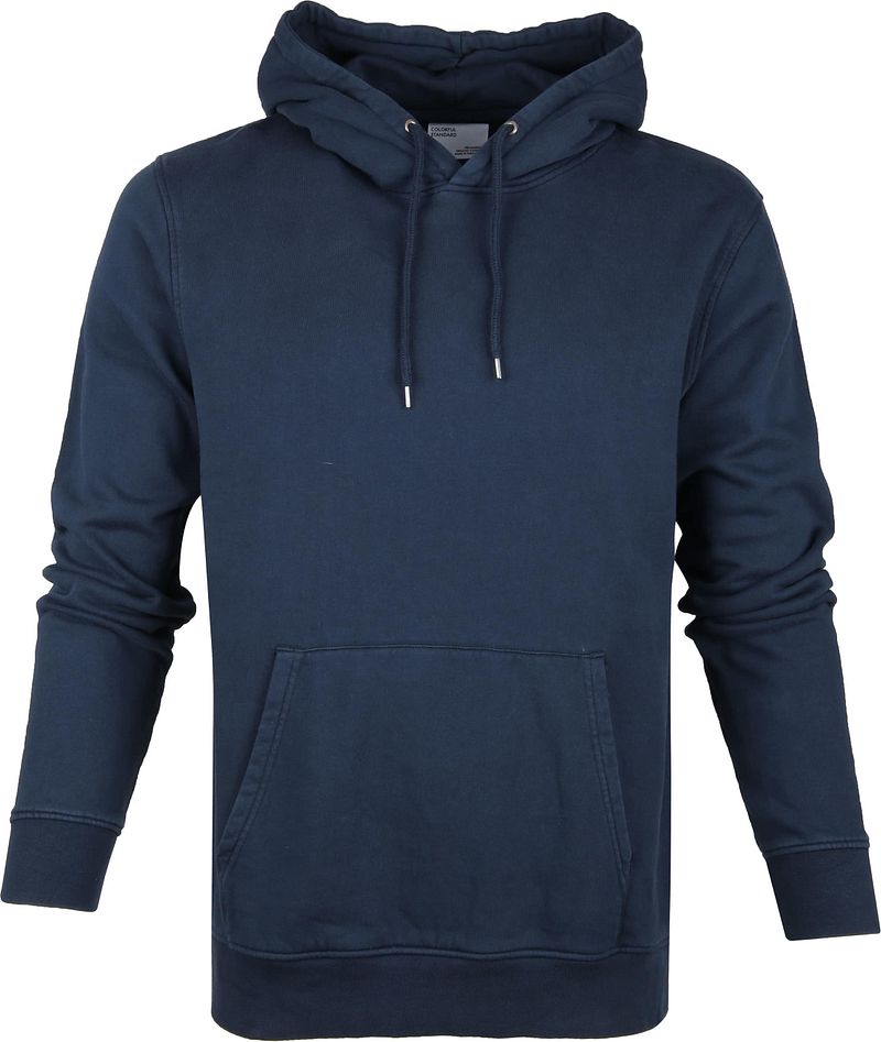 Colorful Standard Organic Hoodie Dunkelblau - Größe M günstig online kaufen