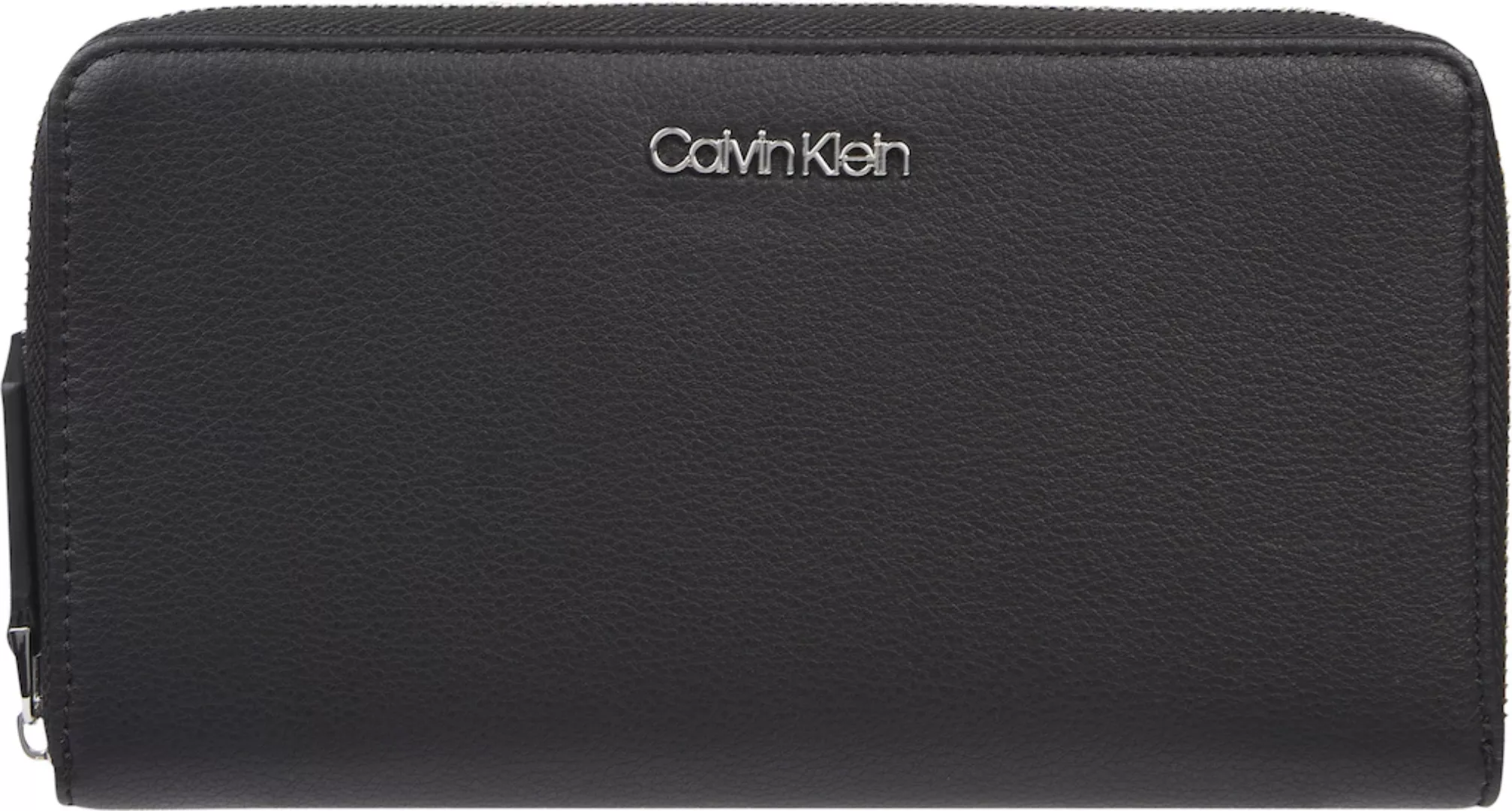 Calvin Klein Geldbörse "CK MUST Z/A WALLET XL", mit silberfarbenen Details günstig online kaufen