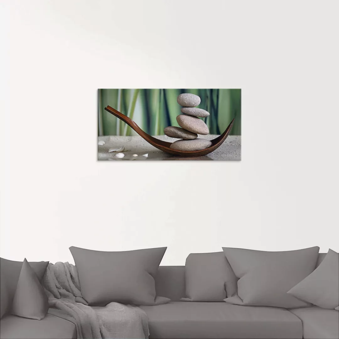 Artland Glasbild »Gleichgewicht«, Zen, (1 St.), in verschiedenen Größen günstig online kaufen