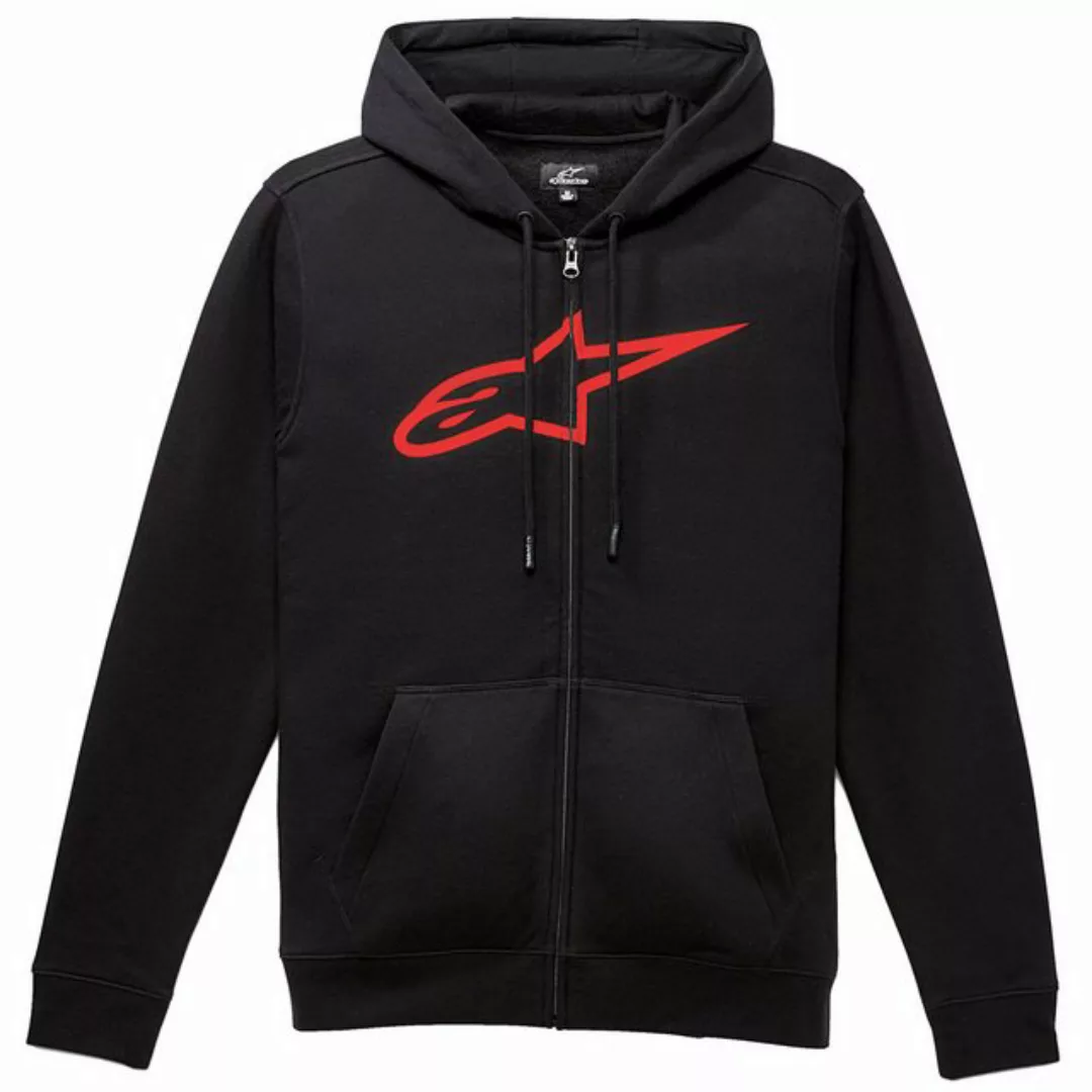 Alpinestars Hoodie Alpinestars Ageless II Zip Hoodie schwarz / rot L günstig online kaufen