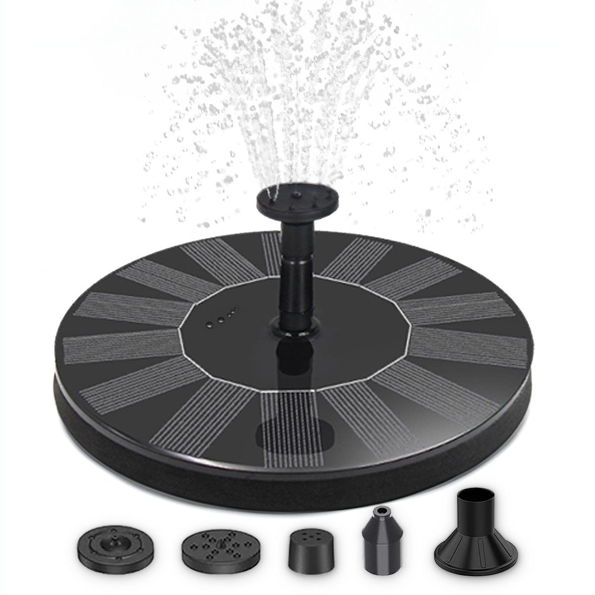 matches21 HOME & HOBBY Wasserspiel Solar-Brunnen günstig online kaufen