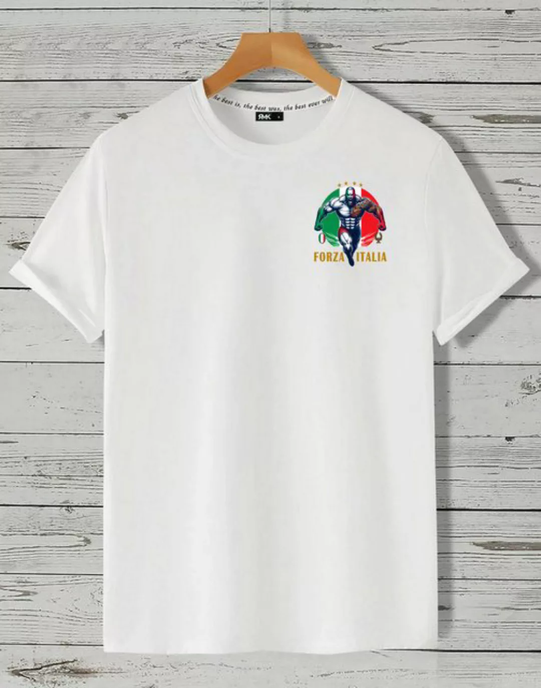 RMK T-Shirt Herren Shirt Fan Trikot Fußball Italien Italy Italia EM 2024 au günstig online kaufen