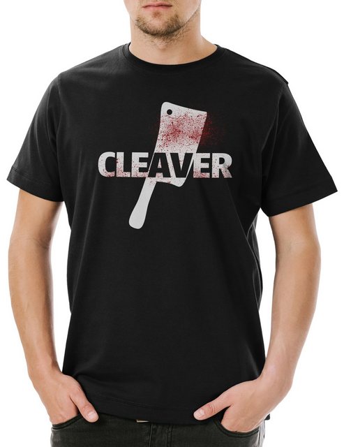 Urban Backwoods Print-Shirt Cleaver Herren T-Shirt Sopranos Series Film TV günstig online kaufen