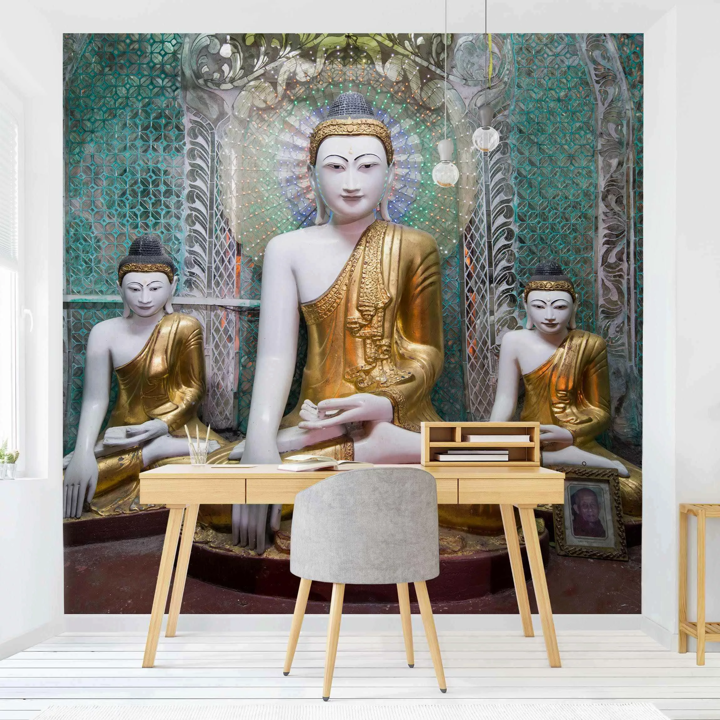 Fototapete Buddha Statuen günstig online kaufen