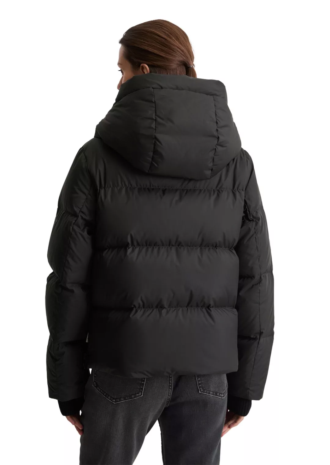 Marc OPolo Daunenjacke, mit Kapuze, große Kapuze, Regular fit, wasserabweis günstig online kaufen