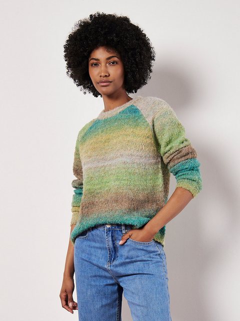 Apricot Strickpullover Bouclé-Pullover, in Multicolor günstig online kaufen