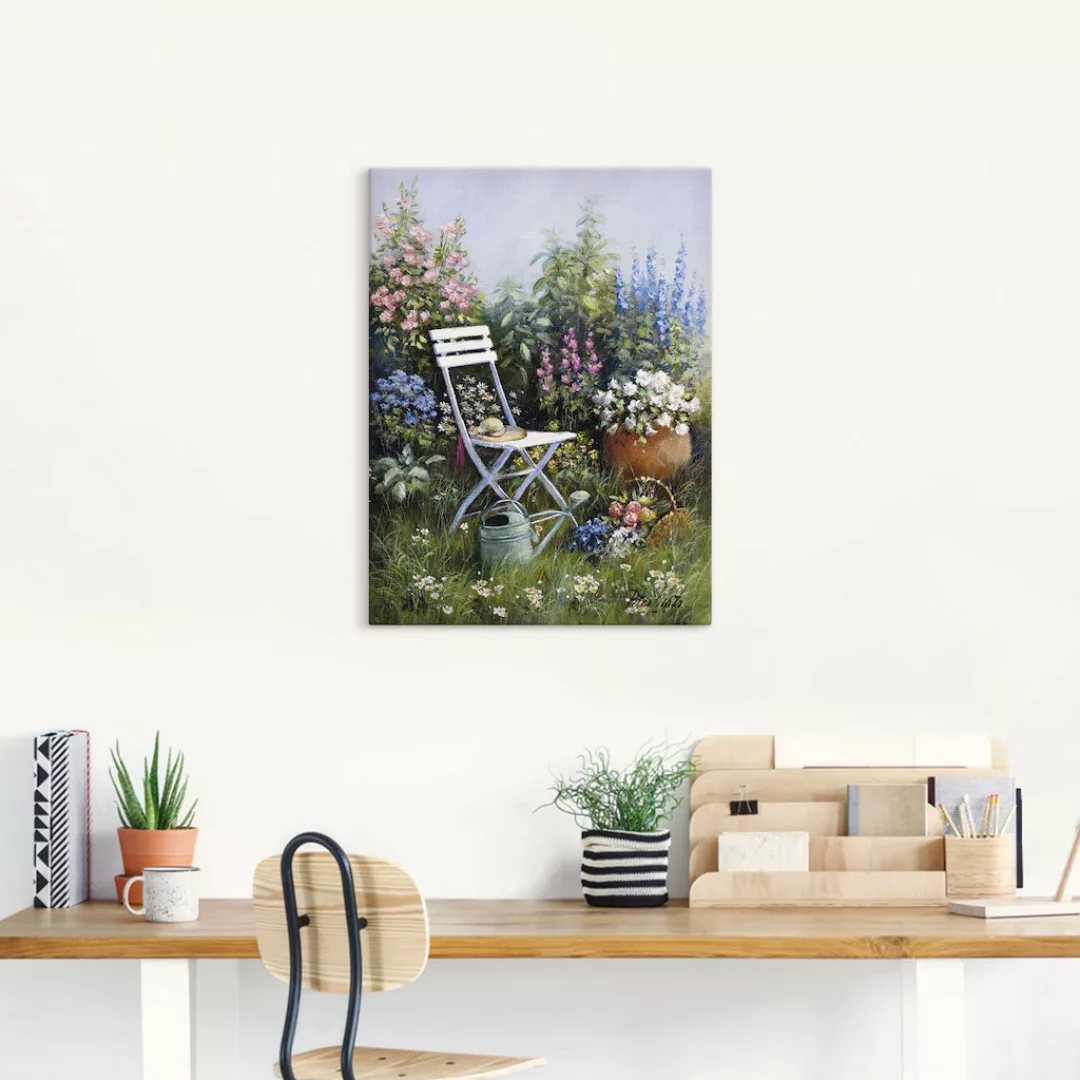 Artland Wandbild »Unvergesslich«, Garten, (1 St.), als Leinwandbild, Poster günstig online kaufen