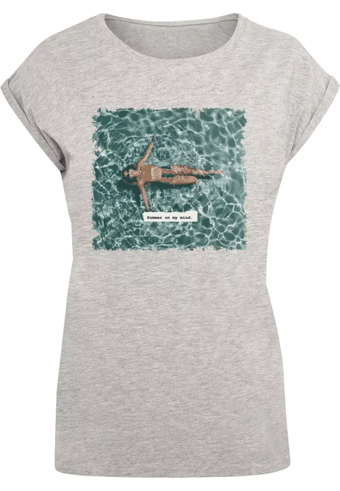 Merchcode T-Shirt "Merchcode Damen Ladies Summer - On My Mind T-Shirt" günstig online kaufen