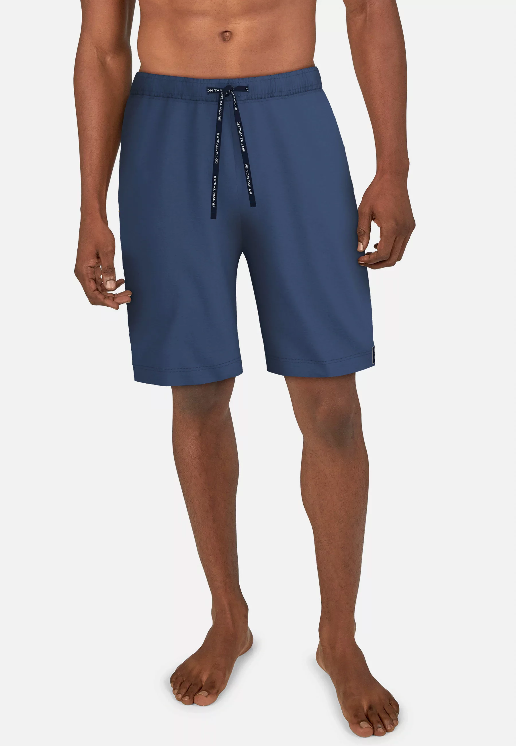 TOM TAILOR Bermudas mit Logo-Bindeband günstig online kaufen