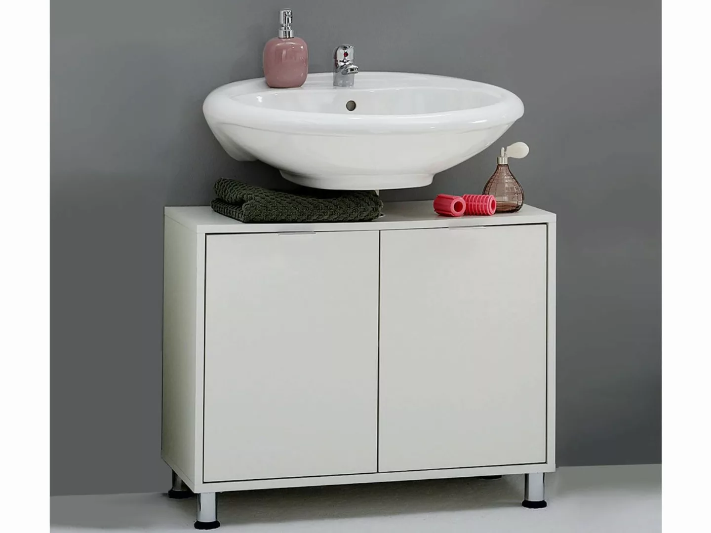 FMD Möbel Waschbeckenunterschrank 70 x 56.5 x 33 cm (B/H/T) günstig online kaufen