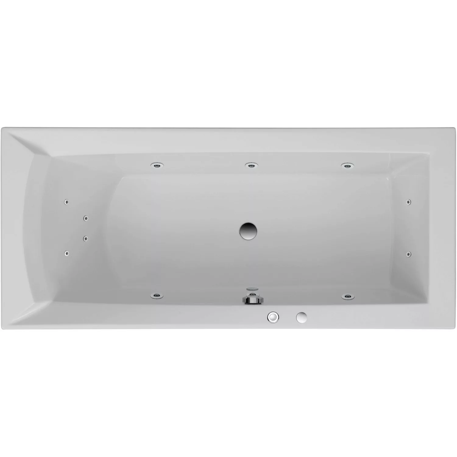 Ottofond Whirlpool Porta Komfort 170 cm x 75 cm Weiß günstig online kaufen