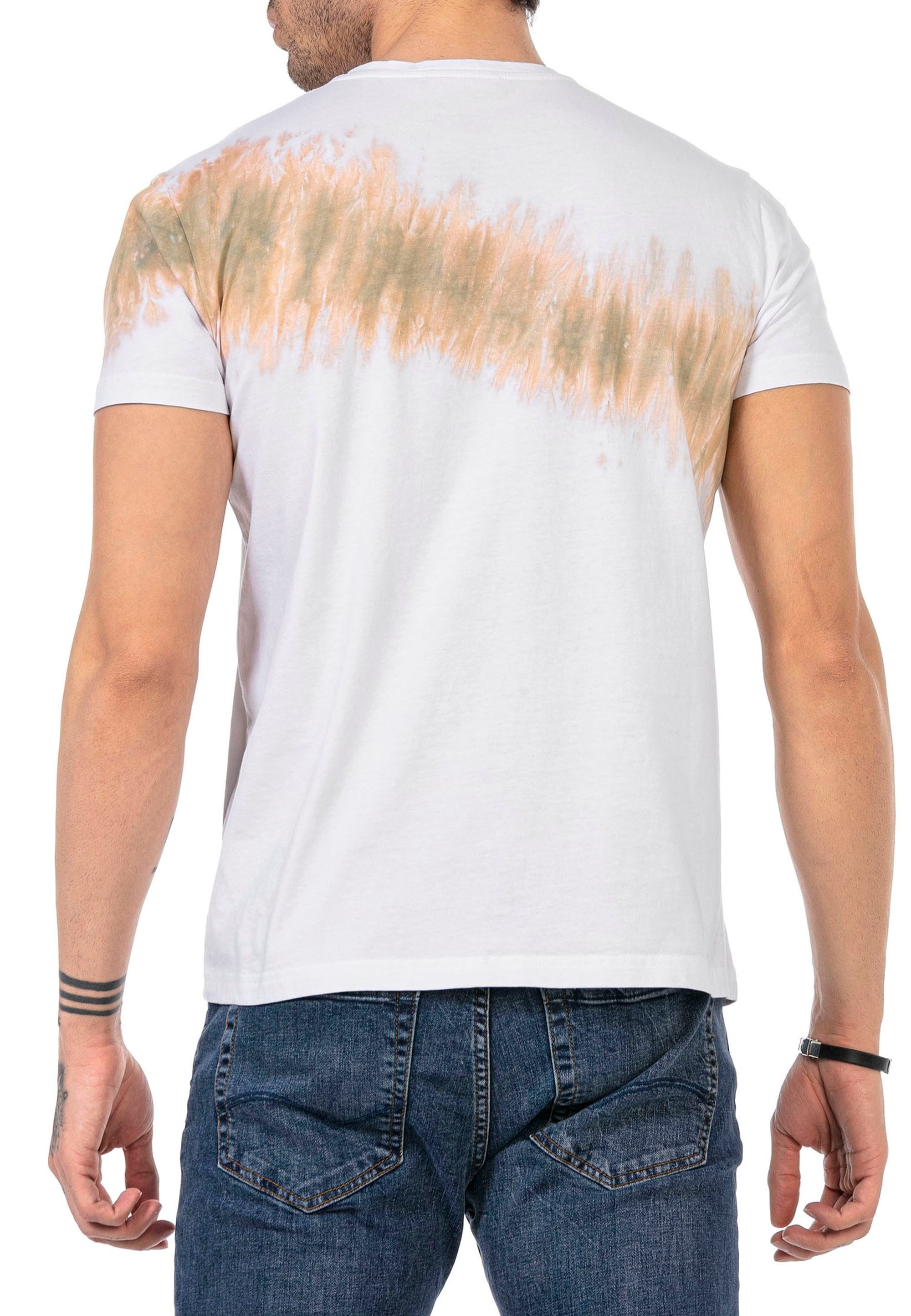 RedBridge T-Shirt mit einzigartigem Batik-Design – günstig online kaufen
